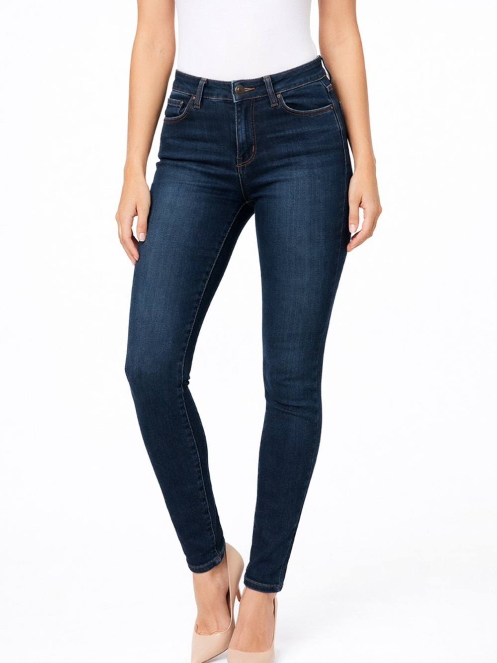 Old Navy Dark Wash High-Rise Skinny Jeans for Women